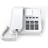 Gigaset Téléphone mural analogique DESK 400 Blanc Vendu en catégorie B 4250366868837