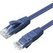 Microconnect UTP6002B - Câble de réseau (0,2 m, RJ-45, bleu)