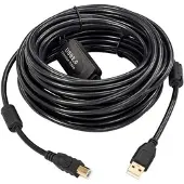 Microconnect Câble Active USB 2.0 A-B, 15m (15 m, USB 2.0)