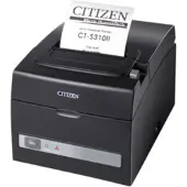 Citizen CT-S310II - Imprimante de reçus - deux couleurs (monochrome) - ligne thermique - Rouleau de 8 cm, rouleau (5,8 cm) - 203 ppp - jusqu'à 160 mm/sec - USB, série (CTS310IIEBK)