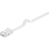 Microconnect Cat6 UTP UltraFlat - 3m 3m couleur White - câble réseau (3m, blanc)