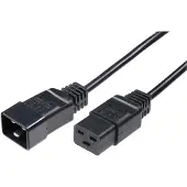 Microconnect PE141510 câble électrique Noir 1 m Coupleur C20 Coupleur C19