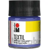 Marabu Peinture pour textiles "Textil", lilas, 50 ml, en pot (50 ml)