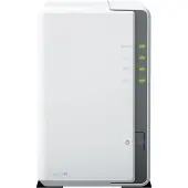 Synology DS223j RED 16TB (2x 8TB) (2 x 8 To, WD Red), NAS, Blanc