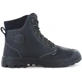 Palladium Bottines à lacets 'PAMPA' noir
