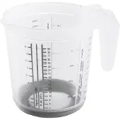 Keeeper 6x Messkanne 'Massimo', Verre mesureur, Gris, Transparent