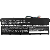 CoreParts MBXAC-BA0043 (4 cabines, 3200 mAh), Batterie pour notebook, Noir