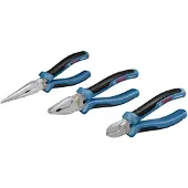Bosch Professional 1600a016bg Pliers Set Argenté