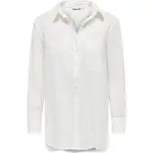 ONLY Chemisier 'ONLSalina'' blanc