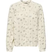 ONLY Chemise ONLLARI L/S FLOWER femmes - Blanc - EU S