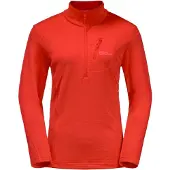 Jack Wolfskin Polaire semi-zippée femme Kolbenberg (GT)
