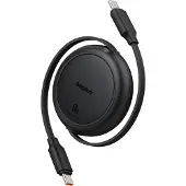 Baseus Free2Pull Mini Charging Cable USB-C USB-C 60W 1m Black