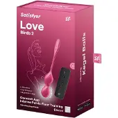 Satisfyer Love Birds 2 - Boule de geisha vibrante contrôlée par application (rose)