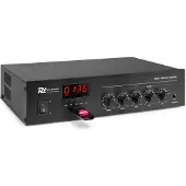 Power Dynamics Pro PDM25 (Amplificateur), Amplificateur stéréo, Noir