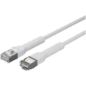 Lanview LV-6AFTP-FLEX-ANG-03W, câble de 3 mètres, blanc