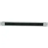 Logilink 19 kabeldurchführungspanel, 1 he, lichtgrau orceb1g
