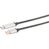S-Impuls Câble de connexion PROFESSIONAL DisplayPort vers HDMI 2.0m SP03-21035 (2 m), Câble vidéo, Noir