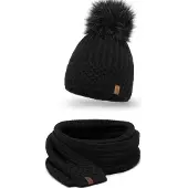 Vivisence Bonnet '7016 Set' noir