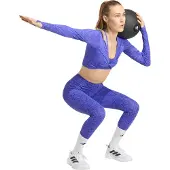 Adidas Pantalon de sport 'Optime PrimeLift' bleu violet / violet clair