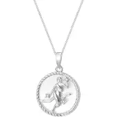 Hey Happiness Chaîne 'Virgo' argent