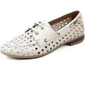 5PM Mocassin 'GAËLLE' blanc