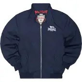 Lonsdale Veste mi-saison 'Acton' bleu marine / blanc