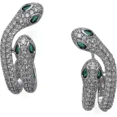 Avant Garde Boucles d'oreilles argent