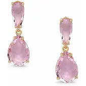 Avant Garde Boucles d'oreilles 'Veloura' rose clair