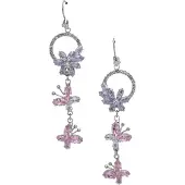 Avant Garde Boucles d'oreilles lilas