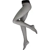 Kunert Collants 'Fresh Up 10' gris / noir