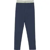 s.Oliver Leggings bleu marine / argent