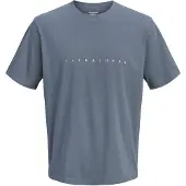 Jack & Jones Junior T-Shirt 'Star' gris foncé
