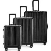 Epic trolley Atlas 3-Set 76 / 66 / 55 Jet Black noir