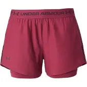 Under Armour Tech Play 2 en 1, short, rouge, pour femme, taille M