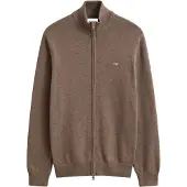 Gant Vestes en maille marron chiné