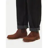 Timberland Larchmont Chelsea Stiefel Braun EU 41 1/2 Homme Marron EU 41 1/2