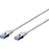Digitus Câble patch Premium, cat. 5e, SF/UTP, 10,0 m, gris