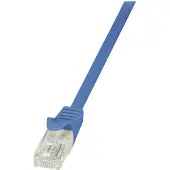 Logilink Patch Cord EconLine, Cat. 6, U/UTP, 0.25 m, bleu