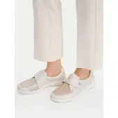 Caprice : chaussures pour femmes, chaussures basses, mocassins, couleur beige, style décontracté