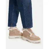 Caprice Bottines à lacets beige