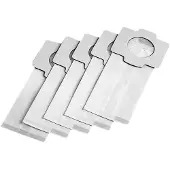 Makita Lot de 5 Sacs à Poussière en Papier 198745-3 antibactériens pour aspirateur