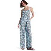 Roxy Hibiscus Haze Sleeveless Jumpsuit Bleu XS Femme