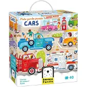 Sonstige Verlage Banana Panda - Moto Jumbo Puzzel Auto's - 40st.