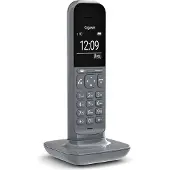 Gigaset Téléphone DECT analogique CL390 avec identification de l'appelant Gris