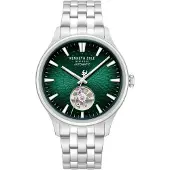 Kenneth Cole Montre à affichage analogique vert