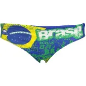Turbo Happy Brazil Swimming Brief Multicolore L Homme