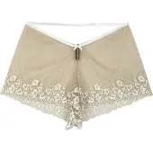 La Muel Lingerie Pantalon de pyjama 'bride carnelian french knickers' champagne