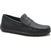 Frau Mocassin bleu nuit