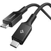 Spigen Essential EB10010CC, 1 m, USB-C, USB-C, USB 3.2 Gen 1 (3.1 Gen 1), 5 Gbit/s, noir
