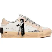 Crime London Sk8 Deluxe Trainers Blanc EU 40 Femme